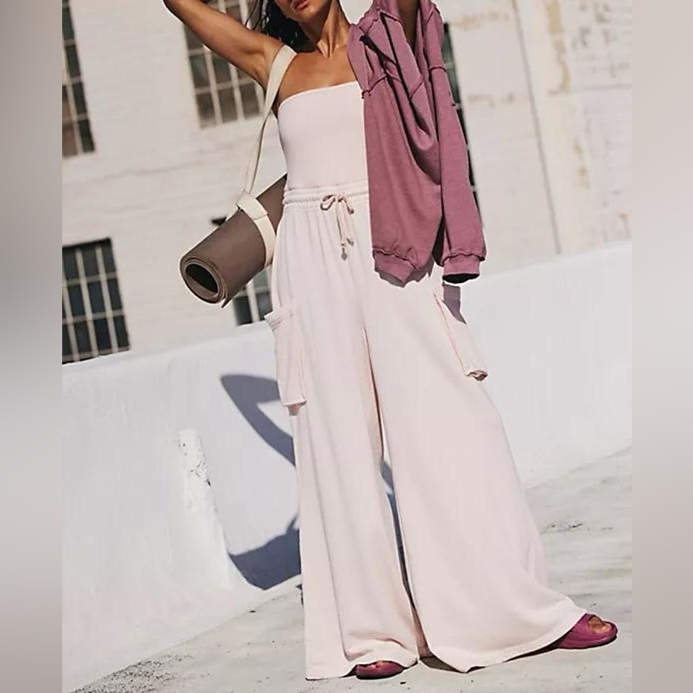 FP Movement by Free People White Jumpsuit